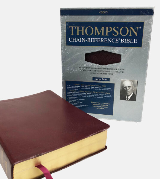 Thompson Chain Reference Bible Large Print Campus Bookstore