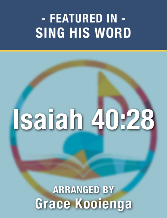 Isaiah 40:28 (Sheet Music) - Digital Download