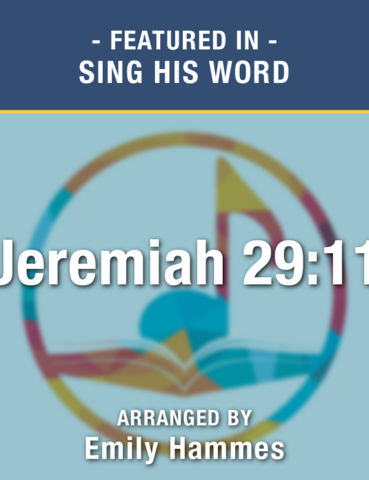 Jeremiah 29:11 (Sheet Music) - Digital Download